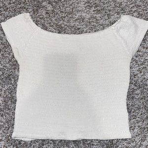 Brandy Melville smocked off the shoulder top